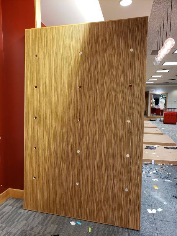 lot 2046 image: Custom Pegboard
