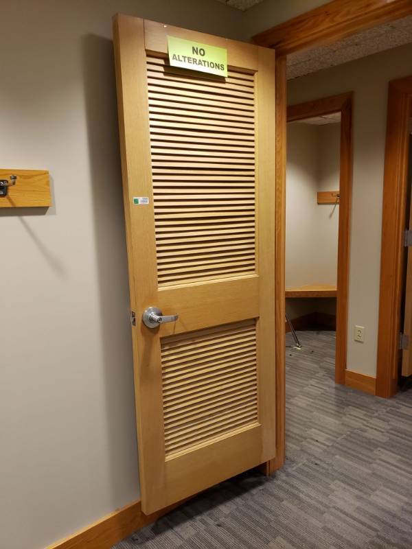 lot 2083 image: Dressing Room Door.