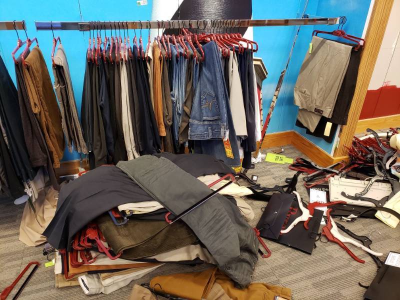 lot 2103 image: Various New Clothes