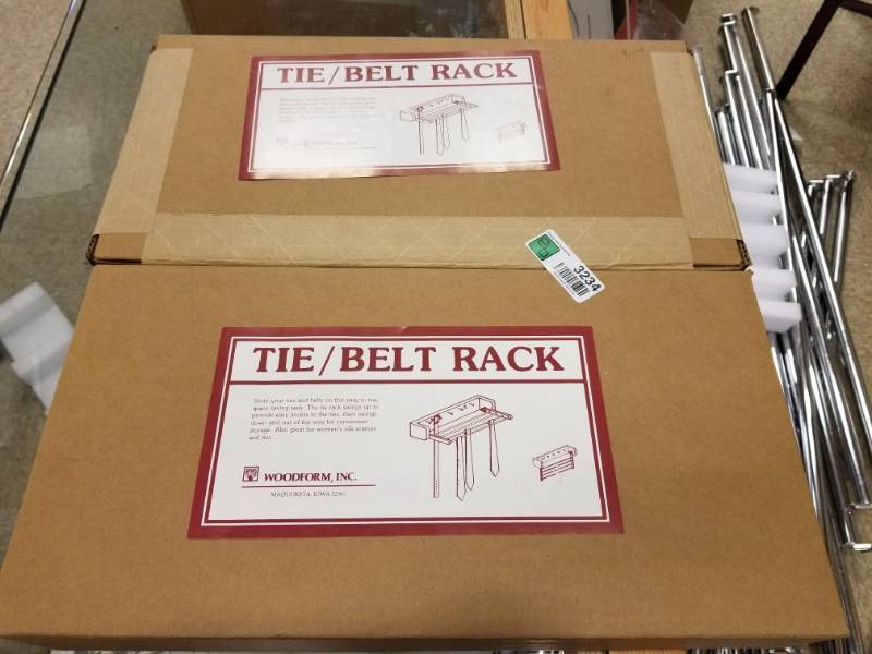 lot 3234 image: Brand New TieBelt Racks (2)