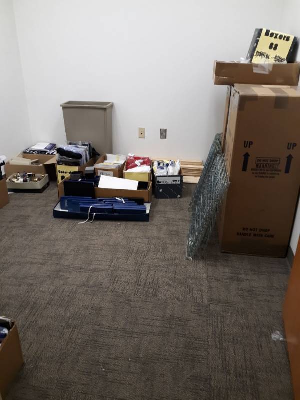lot 4494 image: Brand New Mens Clothing, Metal Racks, and More