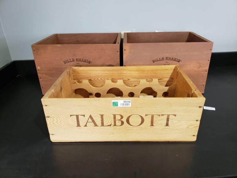 lot 4540 image: Various Wooden Boxes