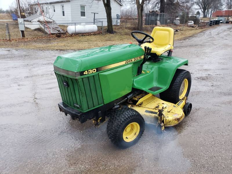 John deere 430 diesel for online sale