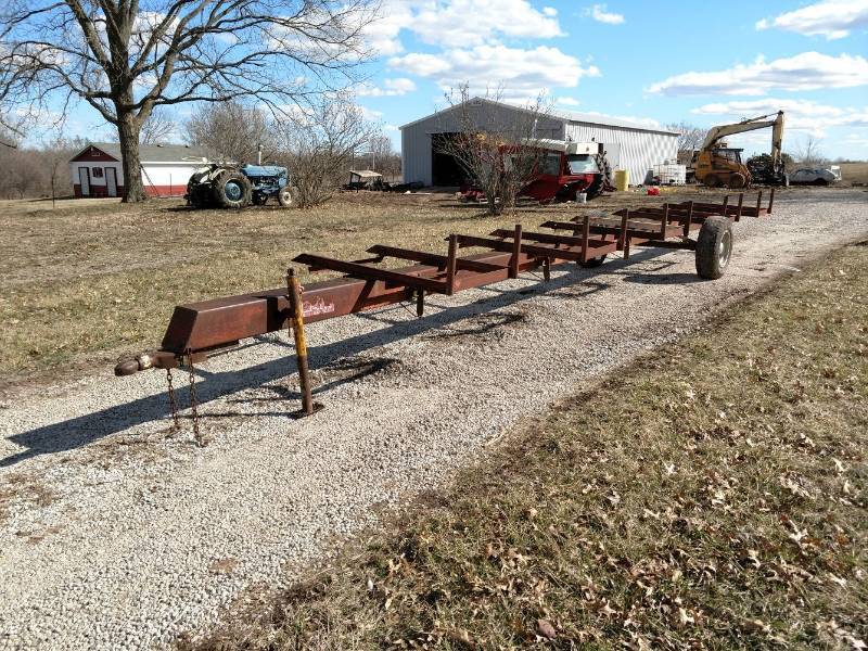 Blair 5 Bale Inline Hay Trailer | Vehicles, Farm Equipment