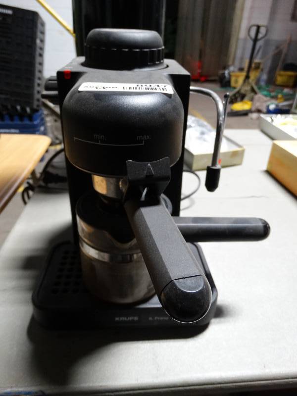 lot 8947 image: Krups Il Primo esspresso machine