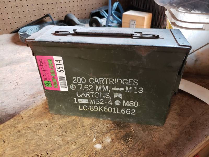 lot 6514 image: Military Ammo Box