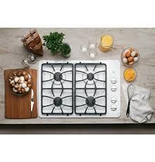 lot 4299 image: JGP329DET3WW GE GAS COOKTOP