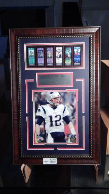 lot 17972 image: TOM BRADY  - SUPER BOWL 6