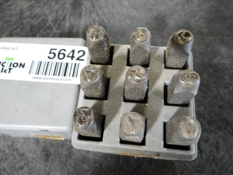 lot 5642 image: Number punches.
