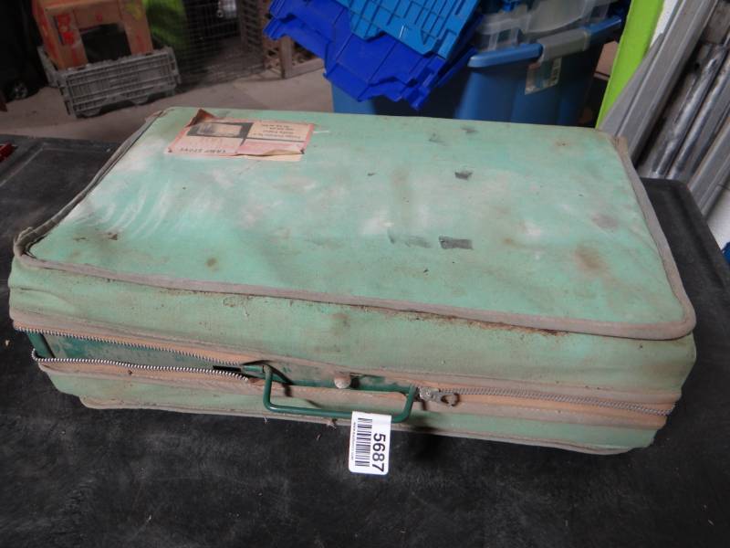 lot 5687 image: Coleman camp stove protector case.