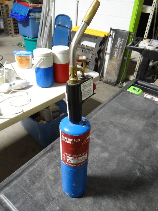 lot 5715 image: Propane torch.