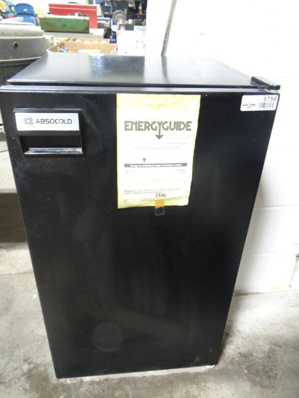 lot 5756 image: Absocold mini fridge, works.