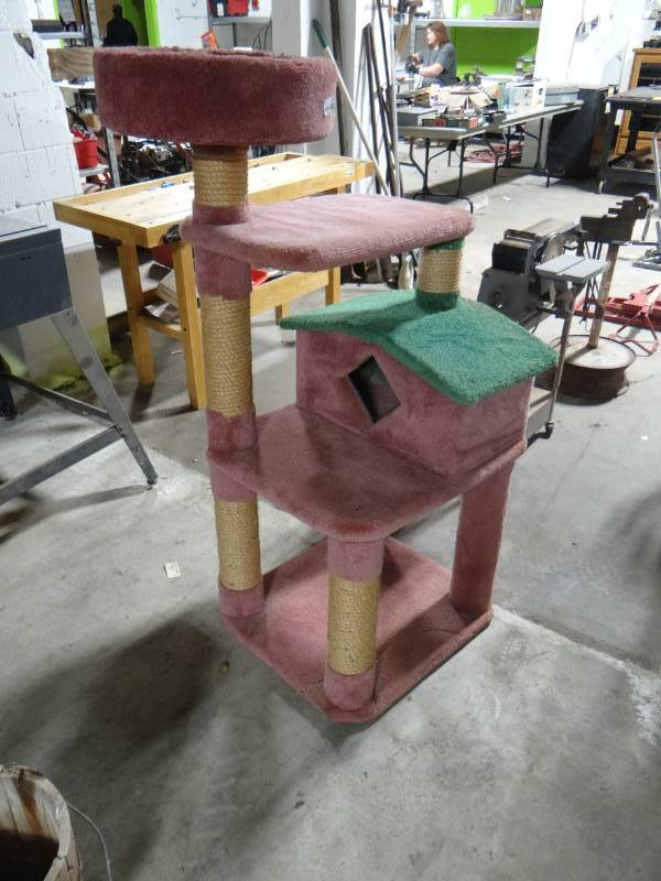 lot 5780 image: Cat tower.
