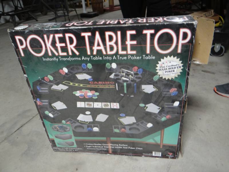 lot 5834 image: Poker table top.