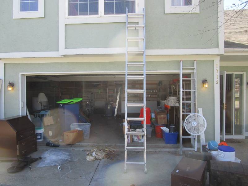 lot 13161 image: Werner Aluminum Extension Ladder