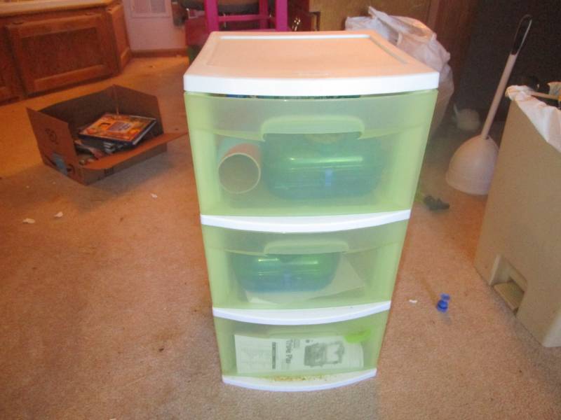lot 13179 image: Habitrail System in Storage Bin