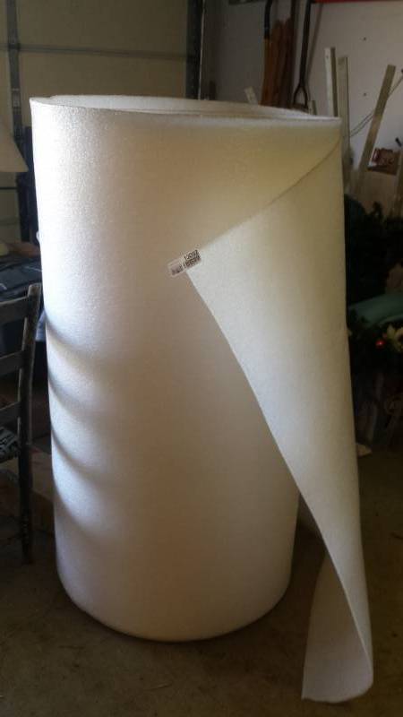 lot 13092 image: Roll of Foam Underlayment