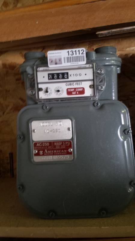 lot 13112 image: American Meter Co. Model AC-250