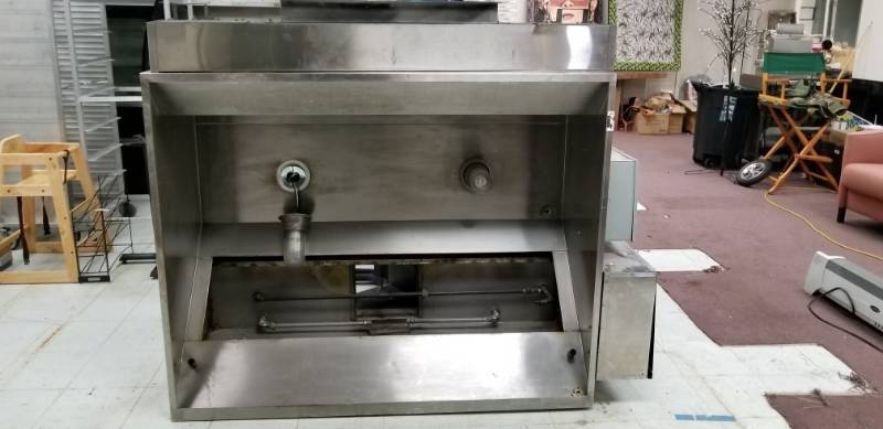 lot 4201 image: Exhaust Hoods for Commercial Cooking Equipment Mod 4324 MD-2