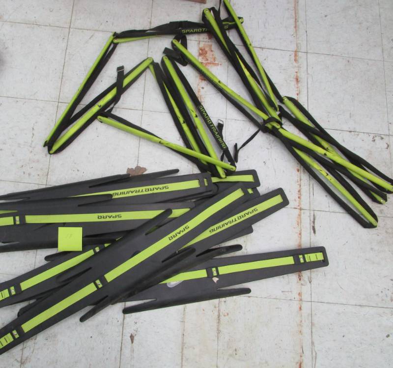 lot 18 image: SPARQ Training Speed Hurdles Adjustable Height