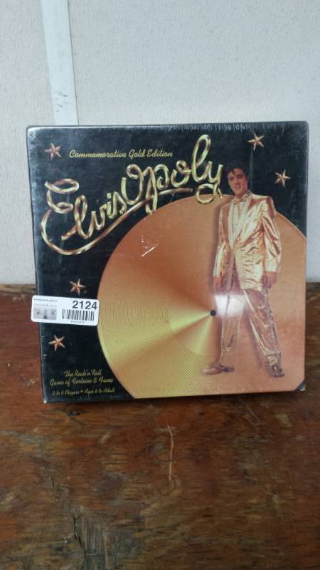 lot 2124 image: Elvisopoly -The Rock n Roll Game of Fortune and Fame