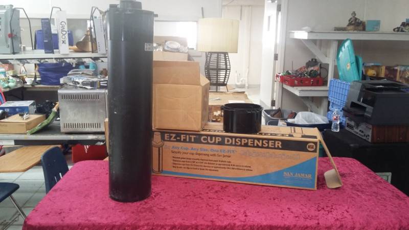 lot 2197 image: EZ Fit Cup Dispenser