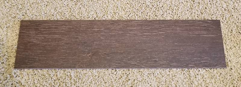 lot 4824 image: ATTN Size Correction Lot of 10 Boxes 6X24 Natural Tobacco Floor Tile