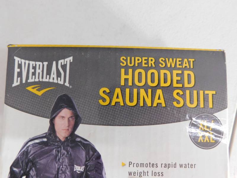 Mentor een keer vlot Everlast Super Sweat Hooded Sauna Suit | New Old Stock Martial Arts MMC  Equipment Auction | Equip-Bid
