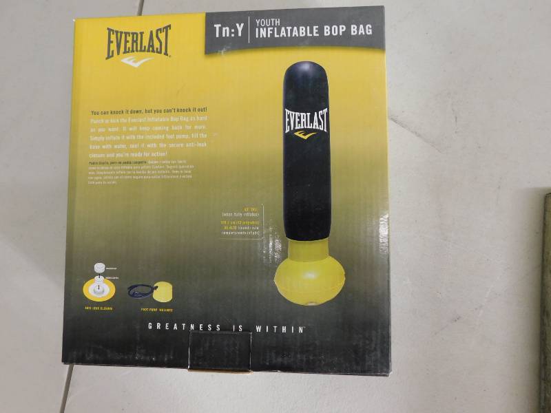everlast inflatable punching bag