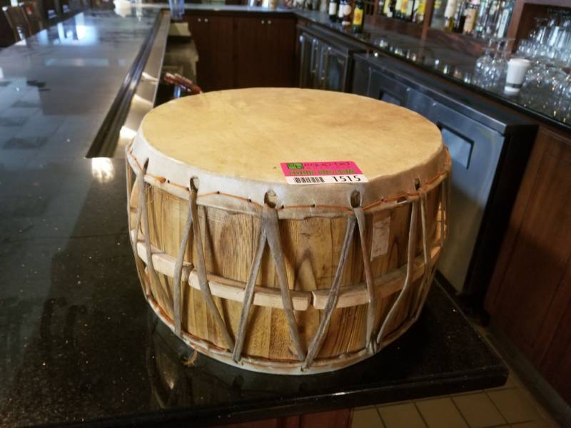 lot 1515 image: Wood Drum