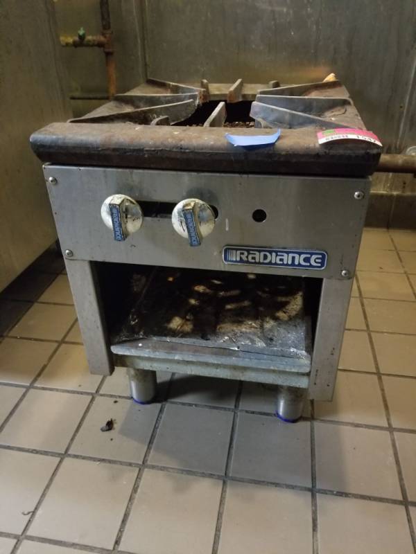 lot 1547 image: Radiance Gas Burner Model TASP