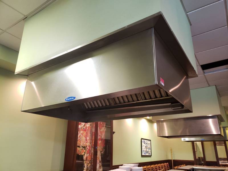 larkin commercial exhaust hood