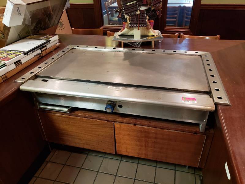 Imperial Teppan Yaki Griddle Model Ity 48 Hibachi Grill