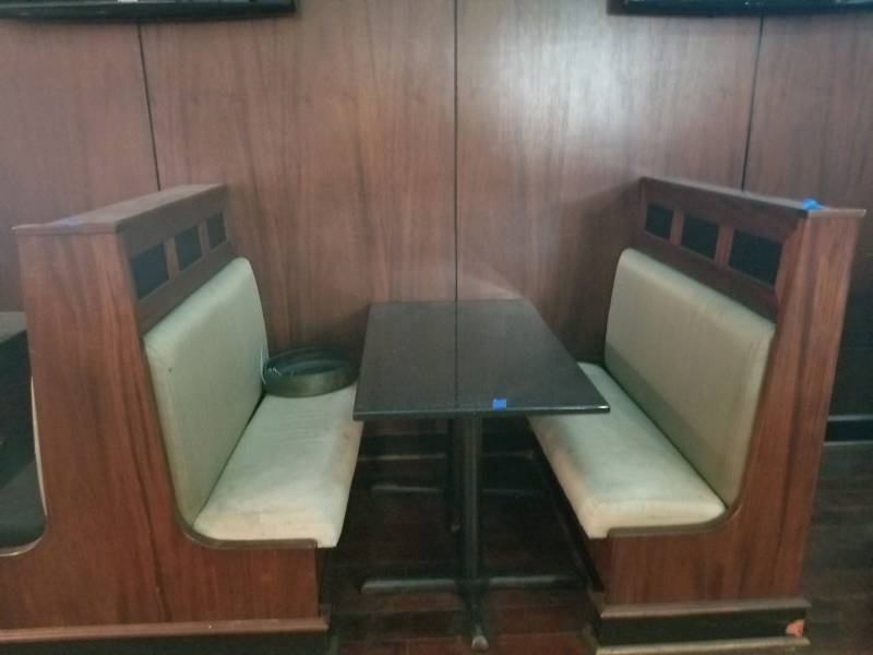 lot 2170 image: Restaurant Bench and Tables