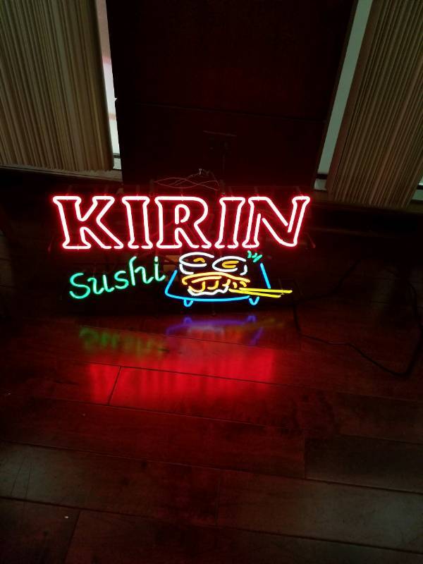 lot 2172 image: Kirkin Sushi Neon Sign