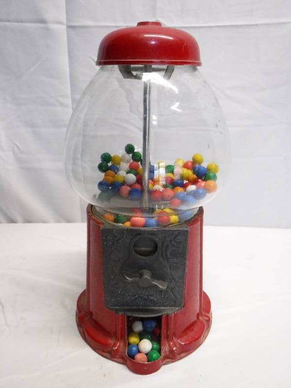 lot 1258 image: Gumball or candy machine
