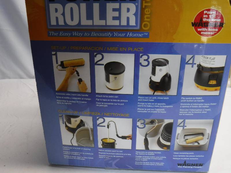 lot 1268 image: Used Wagner power roller paint system