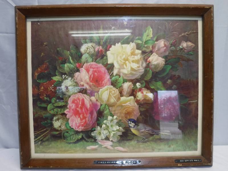 lot 1352 image: Fragrance in bloom framed art