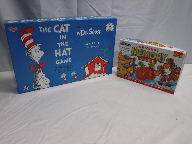 lot 1413 image: Cat in the Hat game and Memory