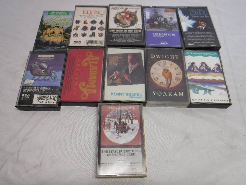 lot 1431 image: Country Music Cassette tapes lot