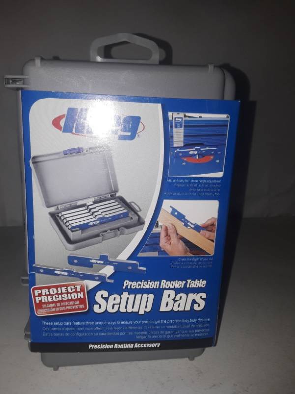 lot 6268 image: Kreg Routers Precision Router Table Setup Bars PRS3400