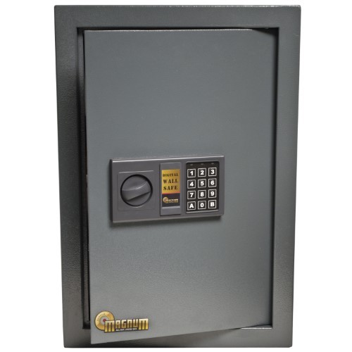 lot 6285 image: MAGNUM Safes 0.58 cu. ft. Wall Security Safe Grey 52539