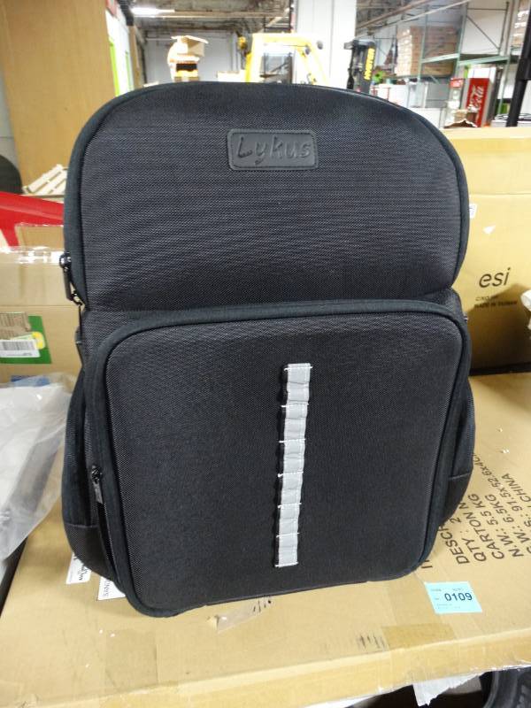 lot 19049 image: Water resistant travel backpack