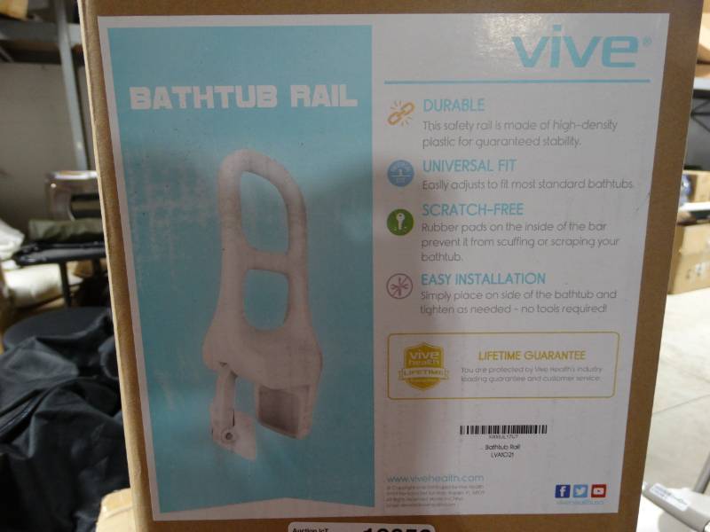 lot 19056 image: Bathtub rail