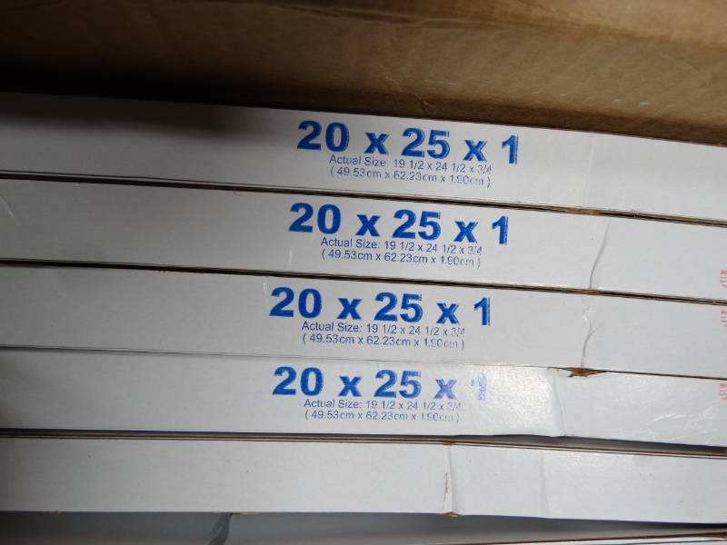 lot 19092 image: 6 air filters