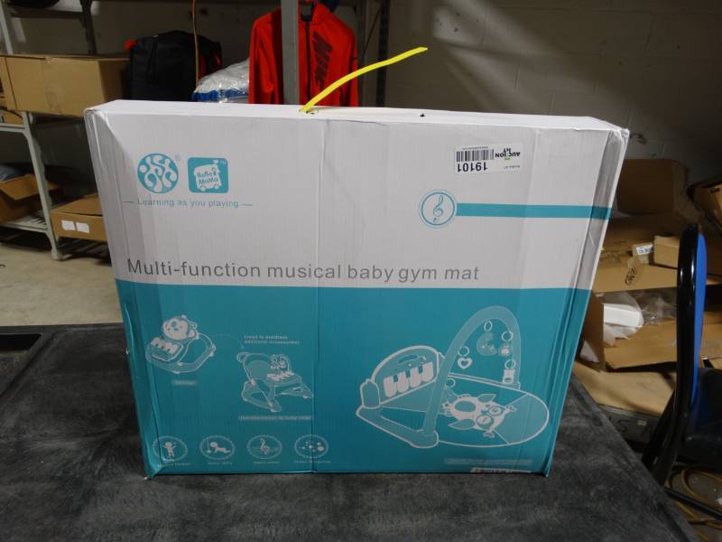 lot 19101 image: Multi-function musical baby gym mat