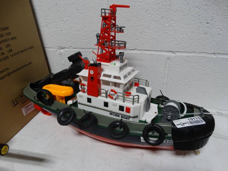 lot 19115 image: Remote control work boat