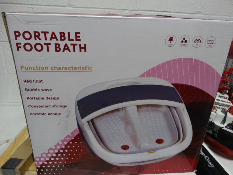 lot 19126 image: Portable foot bath