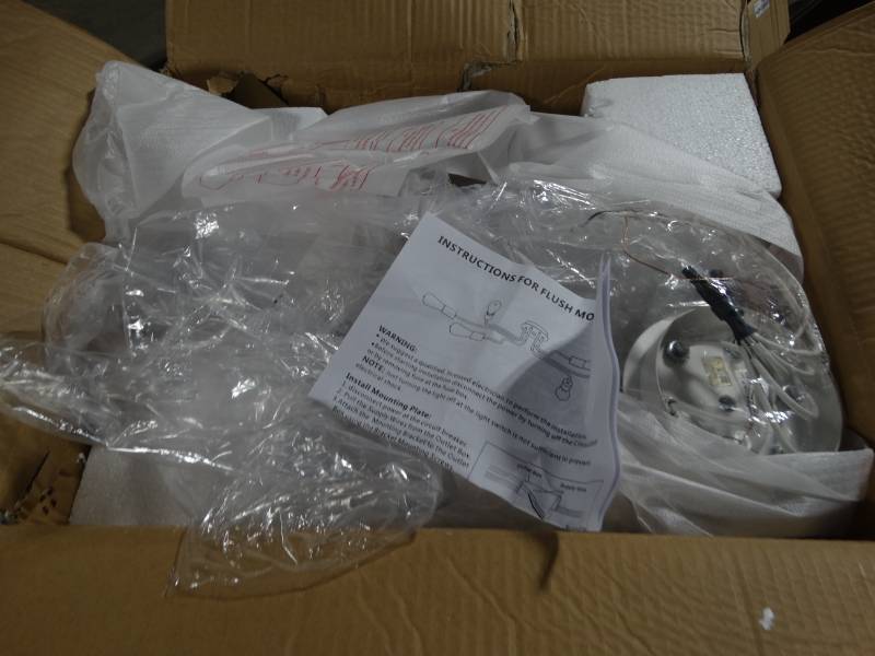 lot 19173 image: Flush mount ceiling light