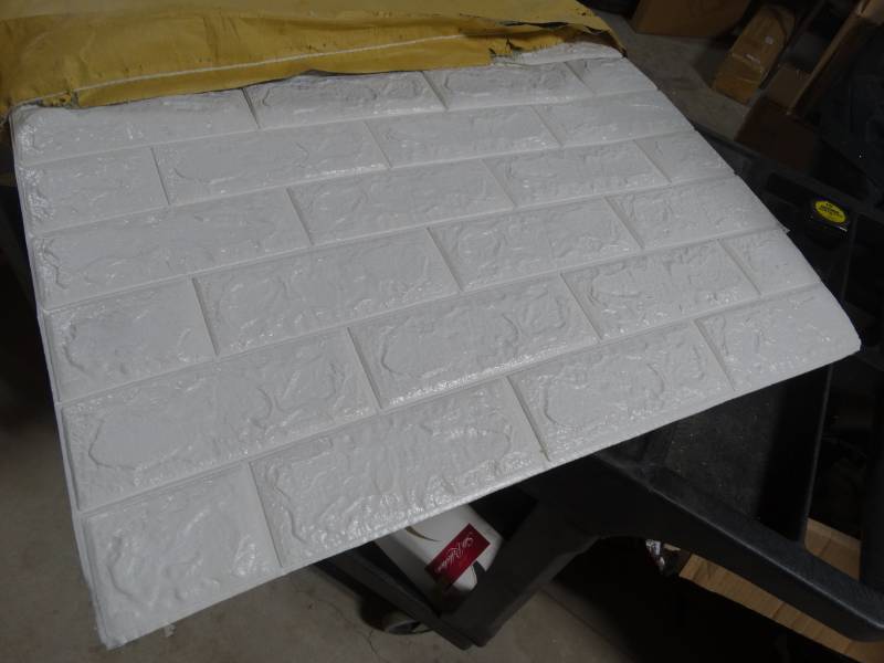 lot 19219 image: 10 Masione 3d self adhesive wall panels